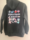 Registered Nurse Zip up Hoodie