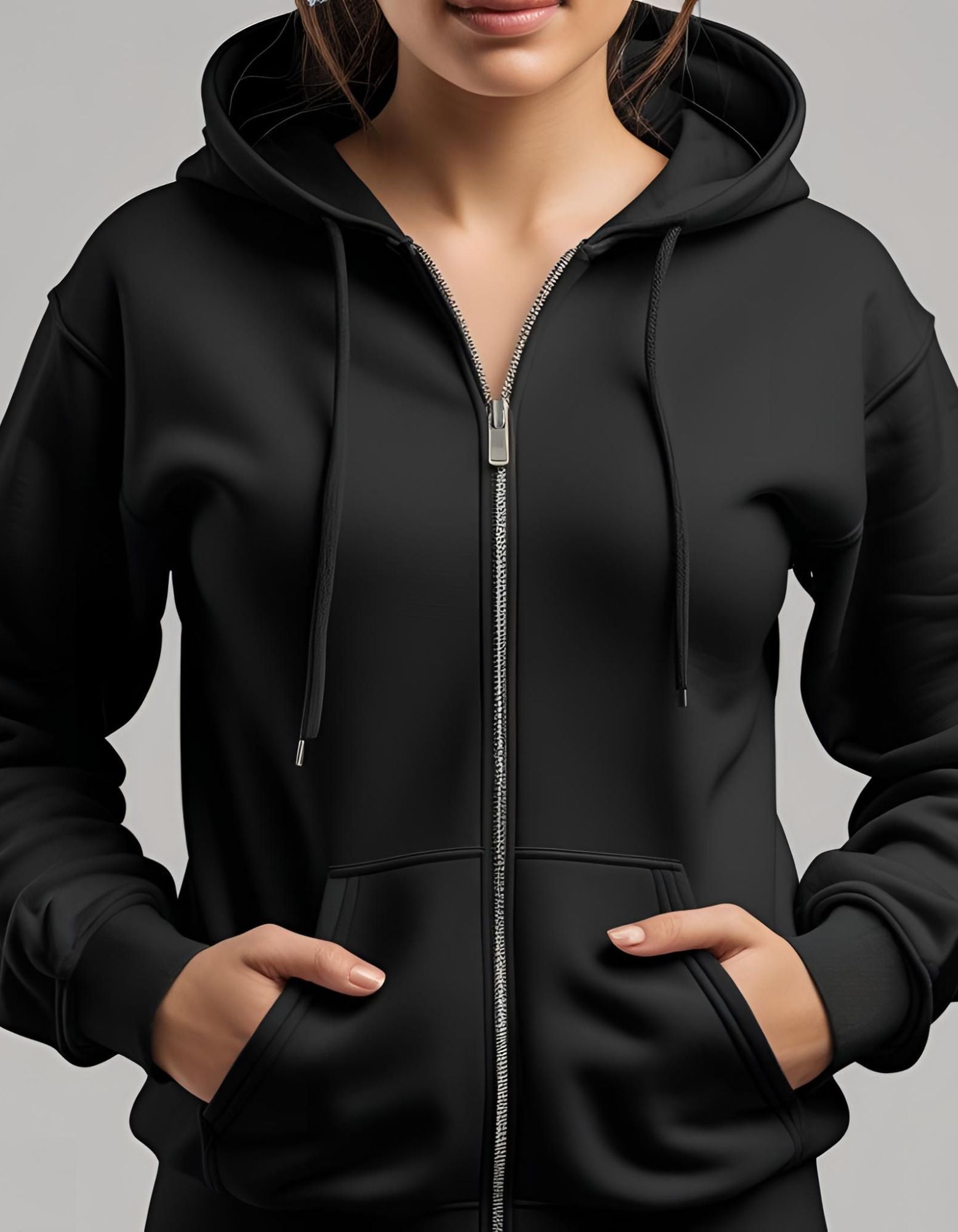 Zip up Hoodie with Nursing Instructor print